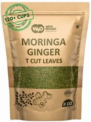 Moringa Tea with Ginger 8 oz, Boost Immunity, Aid in Digestion(2 Pack)