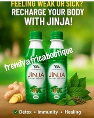 X 1 Bottle 350ml Jinja Herbal Extracts Drink. Small Bottle. TASTE IS BETTER
