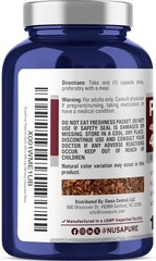 Pygeum Bark Extract Supplement – 180 Veggie Caps