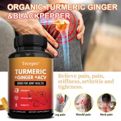 Turmeric & Ginger with Apple Cider Vinegar – Immune & Metabolism Support