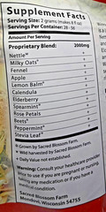 Herbal Tea – Sacred Blossom Farm – Dried Leaf – Soothing Hot Iced- Free Shipping
