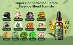 4Pack 60 ML Mullein Leaf Extract Super Concentrated 420,000 MG Lung Cleanse US