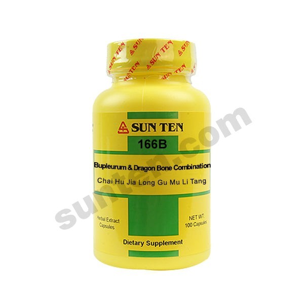 Sun Ten Chai Hu Jia Long Gu Mu Li Tang 166B 100 Capsules MFG 04/2025 New Sealed