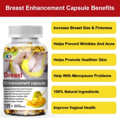120 X PURE PILLS BIGGER BREAST BUTT ENHANCEMENT CAPSULES BUST ENLARGING 5000MG