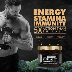 100% Pure Himalayan Shilajit Extremely Potent, Strength, Performance 20gm