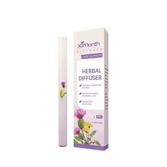 4 Style Herbal Diffuser w/Mullein Thyme Mint for Lung Health Fresh Air 4 packs