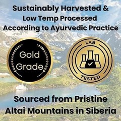 Himalayan Shilajit, Organic, Extremely Potent, Fulvic Acid 20gm (PACK OF 3)