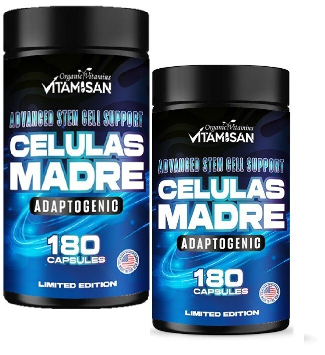 PLUS STEM CELLS LIONS MANE CELULAS MADRES Adaptogenic 360 caps