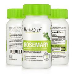 Rosemary Leaf Extract Capsules 20:1 Natural Powerful Antioxidant Immune Support