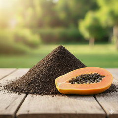 Organic Papaya Seed Powder | 100% Natural Dried Papaya Seeds | Herbal Superfood
