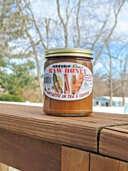 RAW HONEY with GINGER, TURMERIC, & CINNAMON (2 JARS) 12oz Each