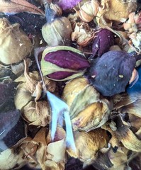3 OZ, 85 GRAMS, DRIED ROSE PETALS CRAFT, POTPOURRI, SOAP, CANDLE, RED, PINK, YEL