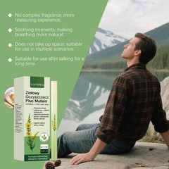 Lung Health Air Inhaler Lung Diffuser Breath Care Mullein Cleansing friendly