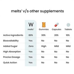 Wellbeing Nutrition melts® Testo Power 30 Oral Strip Boost Stamina & Energy