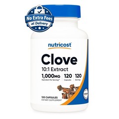 Suplemento de Extracto de Clavo 1000mg | 120 Cápsulas | 120 Porciones