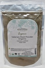 Starwest Botanicals Valerian Root Powder, 4 Ounces