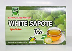 Te Zapote blanco 20 Tea bags White Zapote Natural Herbs for Herbal Tea