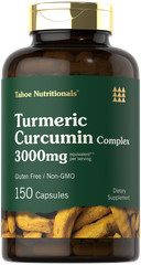 Turmeric Curcumin 3000mg with Black Pepper | 150 Count | by Tahoe Nutritionals