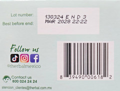 Therbal 25 Tea bags Te Eucalipto y Tomillo Eucalyptus & Thyme Tea Free Shipping