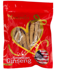 Hand-selected A Grade American Ginseng Medium Thin-Short Size (4oz 8oz 1lb Bag)
