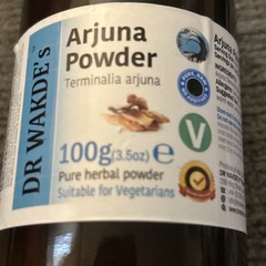 Dr Wakde’s Arjuna Powder 100g Pure Herbal 6/27 New