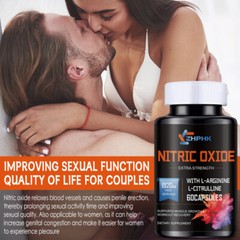 Nitric Oxide Booster Supplement,Testosterone Booster,Energy Support Capsules