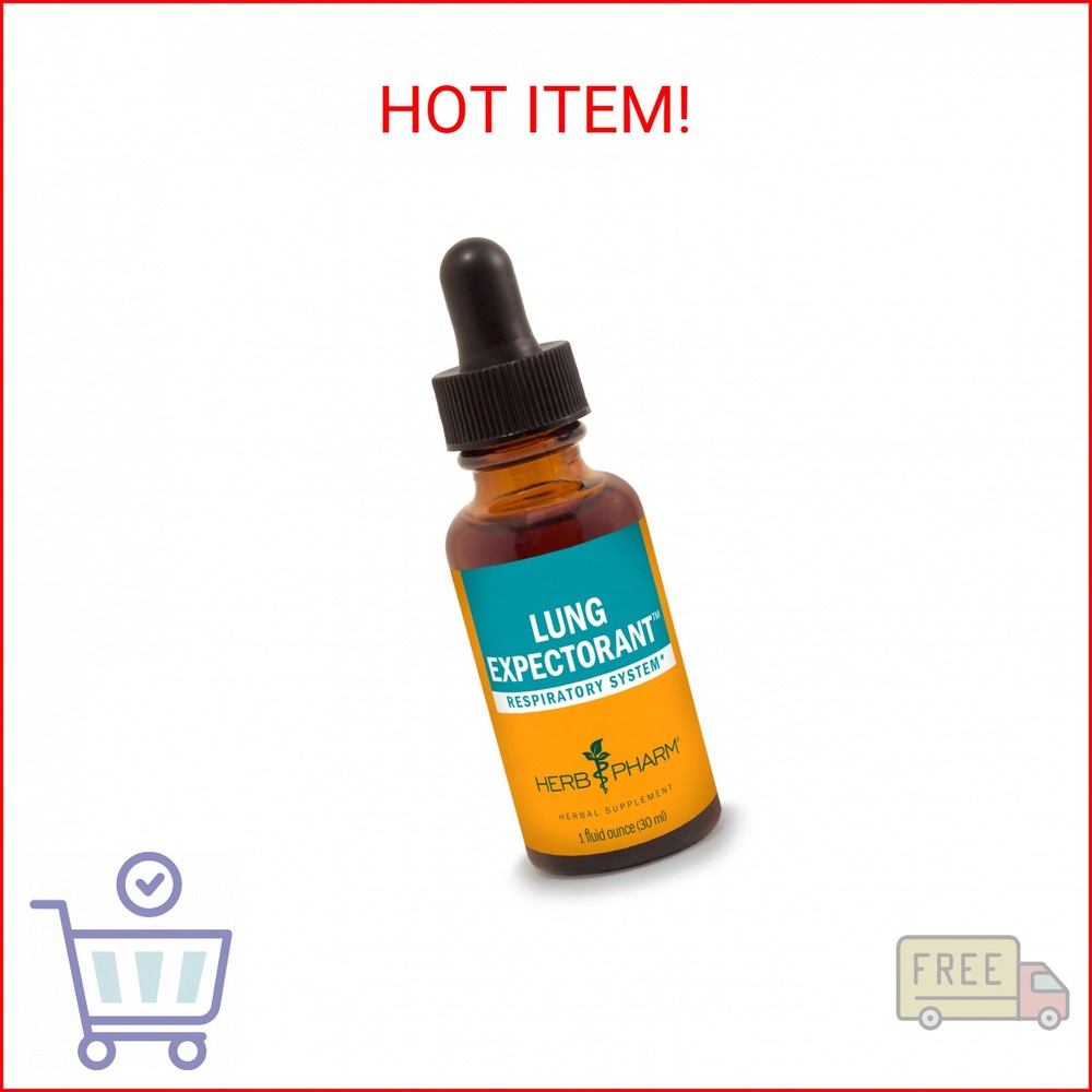 Herb Pharm Lung Expectorant™ with OSHA & Elecampane Liquid Herbal Extracts: Trad