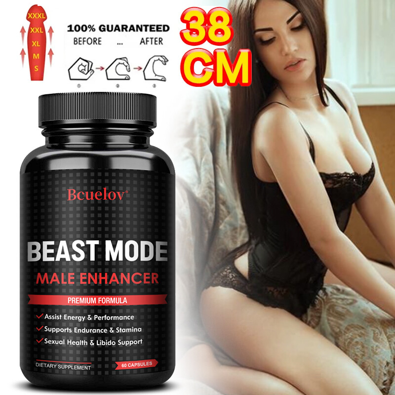 Male Enhancement enhancer Maca Ginseng extract 30-120 capsules Improves Stress