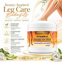Varicose Veins Cream for Legs, Natural Varicose and Spider Veins support pill
