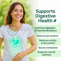Digestive Complex Capsule-600mg-Helps Stomach Cramps & Bloating-Digestive Health