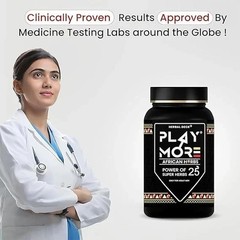 Herbal Deck Play More Powder for Men Natural Strength and Immunity Support