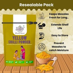 Saatyaki Naturals Organic Himalayan Yellow Chilli Powder – 100gm