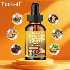 Maca Root Liquid Drops With Muscle Recovery Enhances Vitality And Immune Health
