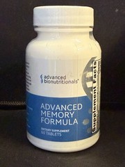 60ct Advanced Bionutritionals Advanced Memory Formula Neurofactor Ginkgo Biloba