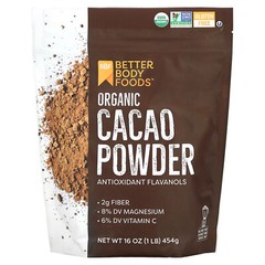 Organic Cacao Powder, 1 lb (454 g)