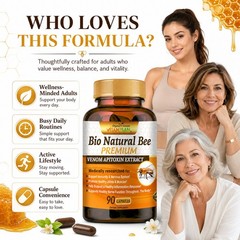 Premium 2 Bee BIO inflamatory Arthritis support abeeme therapy Venom bee
