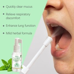 Herbal 1~5PCS Lung Detox 30ML Cleansing Spray Designed For Smokers Clear Nasal C