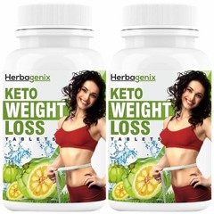 Herbagenix Keto Weight Loss Tablets, 60 Tablets Each Pack Of 2 i221