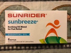 6 Bottles Sunrider Sunbreeze Essential Oil Pain Relief Muscle Ache Menthol Herb