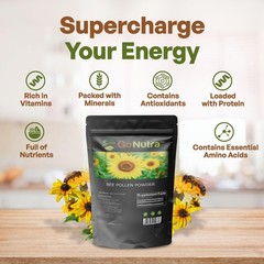 Bee Pollen Powder 8 oz Pure Bee Pollen, Bee Pollen Supplement for Humans & Pets