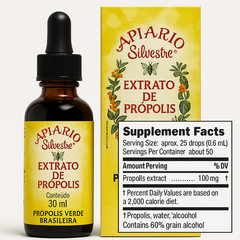 Apiario Silvestre Brazilian Green Bee Propolis 30 ml US SELLER SHIP 野花牌绿蜂胶