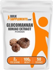 Glucomannan Powder Konjac Root Extract Nutritional Supplement 100G For Wellness