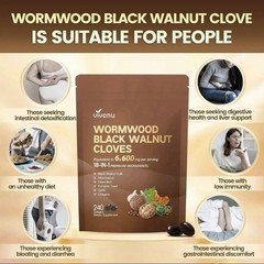 NEW Vivonu Wormwood Black Walnut Cloves 240 Softgels