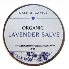 Herbal Salve | Organic Lavender Salve | Lavender Balm | 2oz |