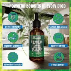NEW VYXION Soursop Bitters Liquid Drops – Immunity, Liver, Gut & Antioxidant