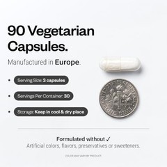 SuperSmart Bioperine 30mg per Day (95% Piperine) – Black Pepper Extract Suppleme