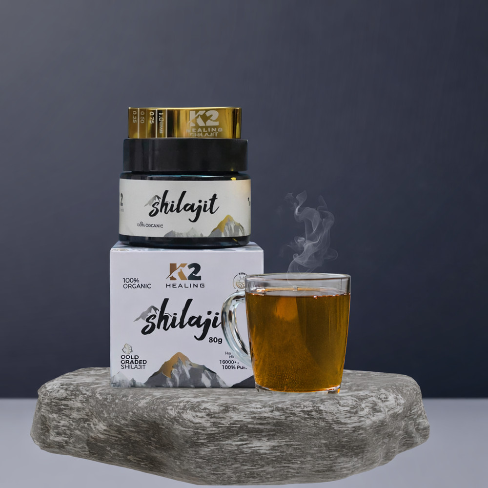 Pure Himalayan Shilajit Resin 80g Authentic k2healingshilajit Lab Tested