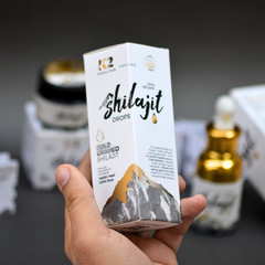 K2 Shilajit Drops 30ml Natural Mineral Rich Herbal Supplement Exp8/2027