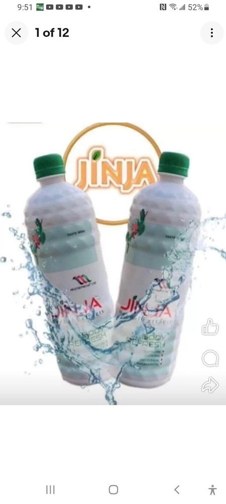 Jinja Herbal Extracts 750ml Bottle X2