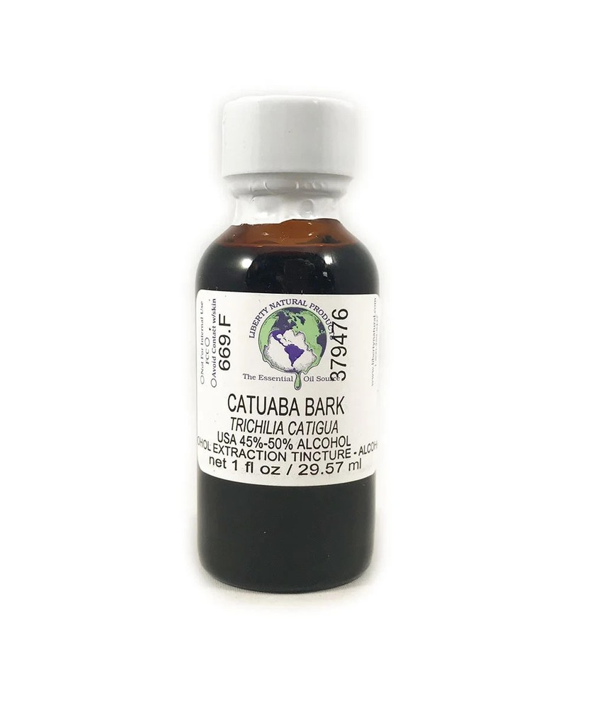 Catuaba Bark Tincture, 1 oz – Natural Herbal Vitality & Wellness Support Brazil